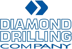 Diamond Drilling Company logo in blue.